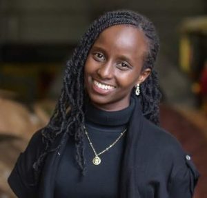 Susan Ndagi, experienced instructor in data science, teaching in the Master of Science program at EBU.