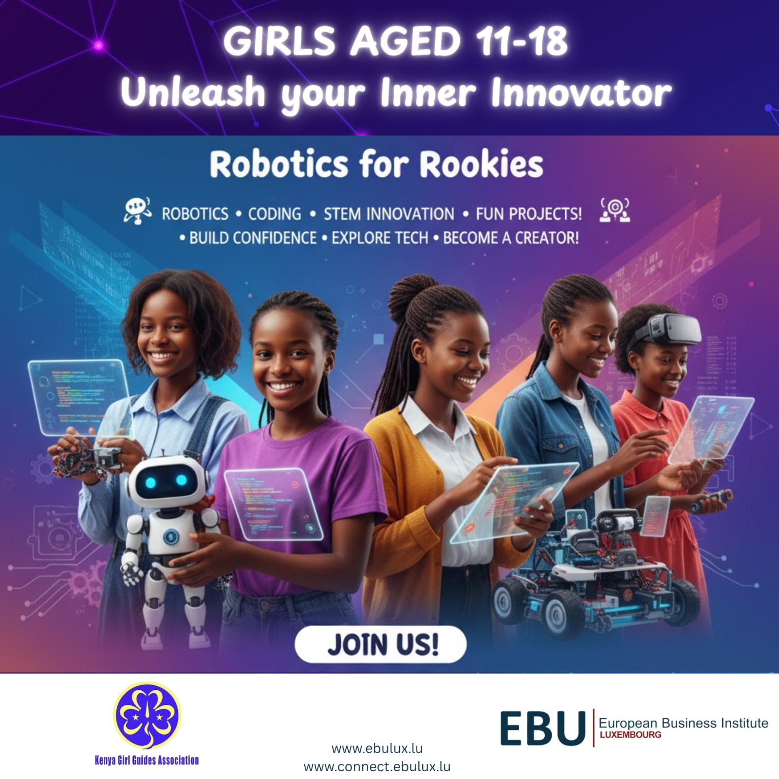 EBU Robotics for Rookies Poster