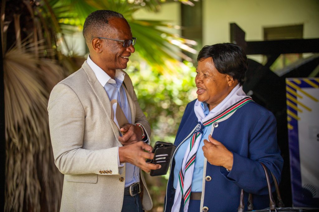 Photo from the European Business Institute of Luxembourg and Kenya Girl Guides Association MOU Signing.