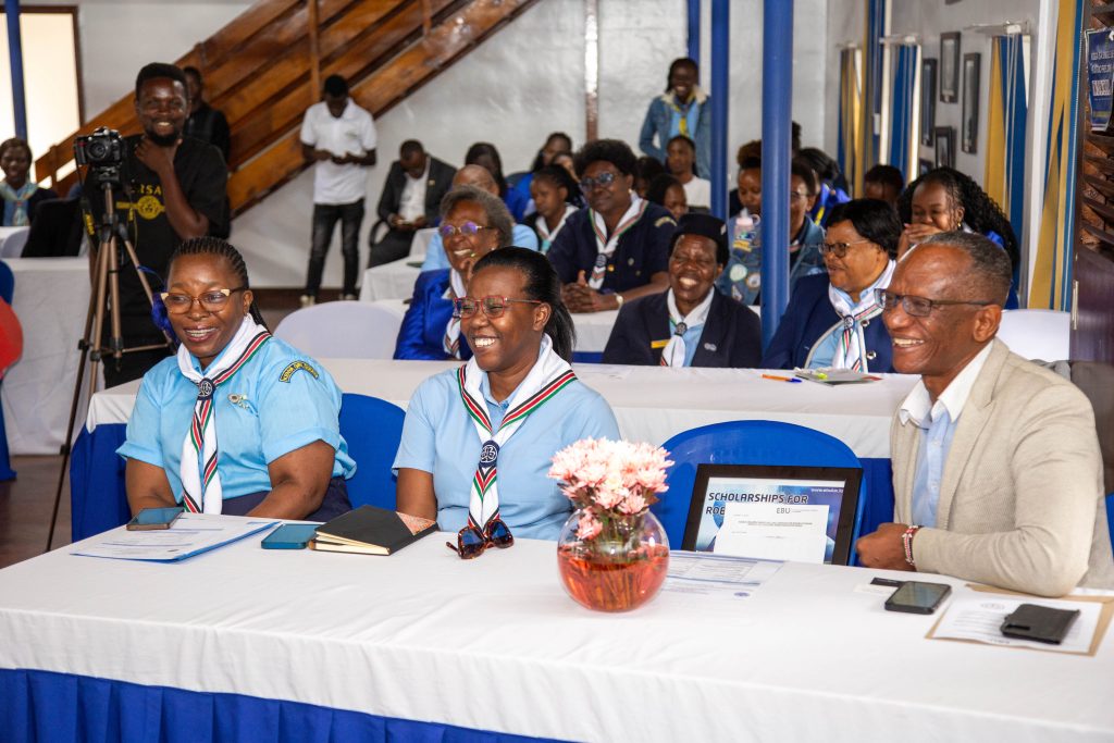 Photo from the European Business Institute of Luxembourg and Kenya Girl Guides Association MOU Signing.